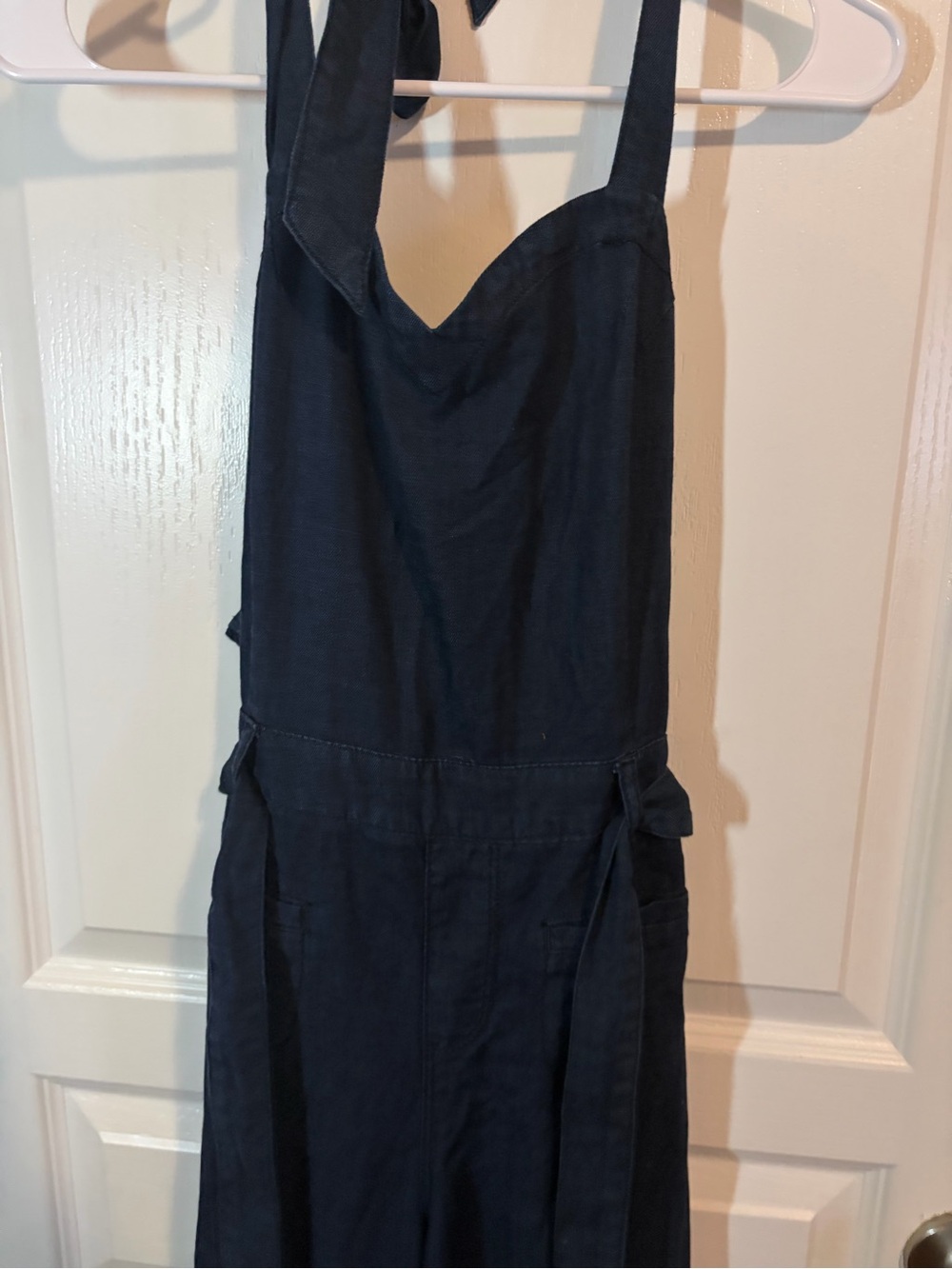 Kardashian Kollection Dark Navy Denim Top